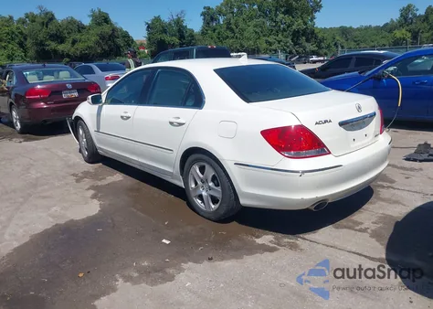 2006 Acura Rl 3.5 из США, поврежденный, VIN JH4KB16506C010626